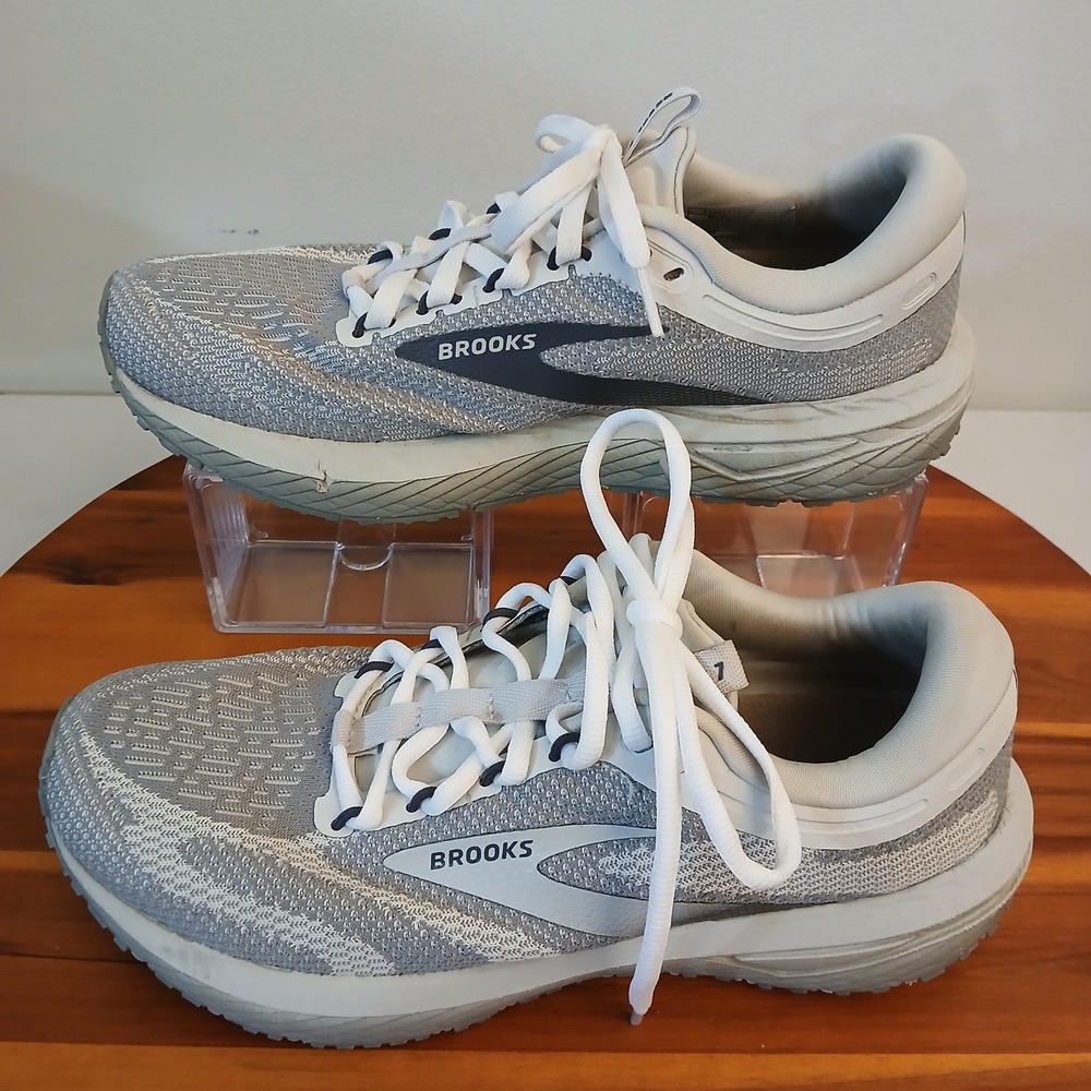 Brooks Revel 7 Womens 9 Medium B Running Shoes Sneakers Grey 1204241B036